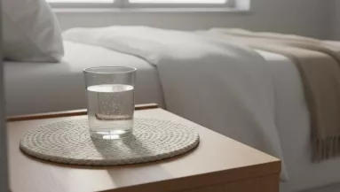 Nem a szomjúság miatt van: meglepő, miért hagynak egyesek egy pohár vizet az ágyuk mellett éjszakára